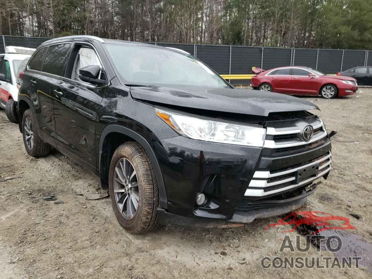 TOYOTA HIGHLANDER 2017 - 5TDJZRFH6HS389098