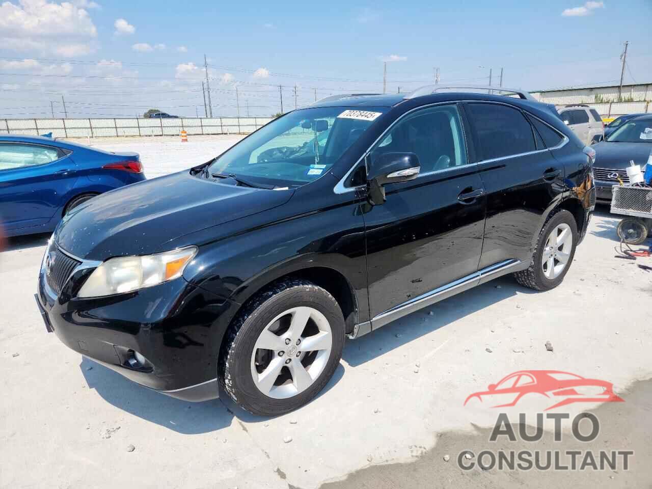 LEXUS RX350 2010 - 2T2BK1BA7AC027214