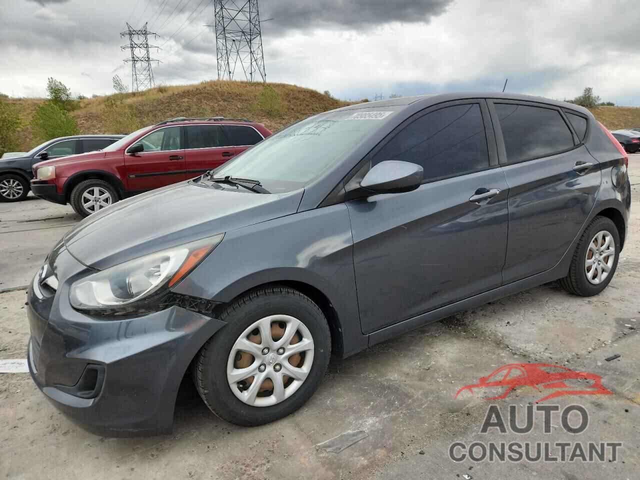 HYUNDAI ACCENT 2013 - KMHCT5AEXDU068764