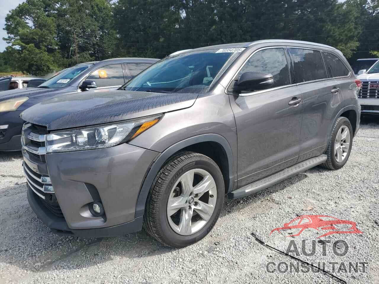 TOYOTA HIGHLANDER 2019 - 5TDYZRFH6KS292201
