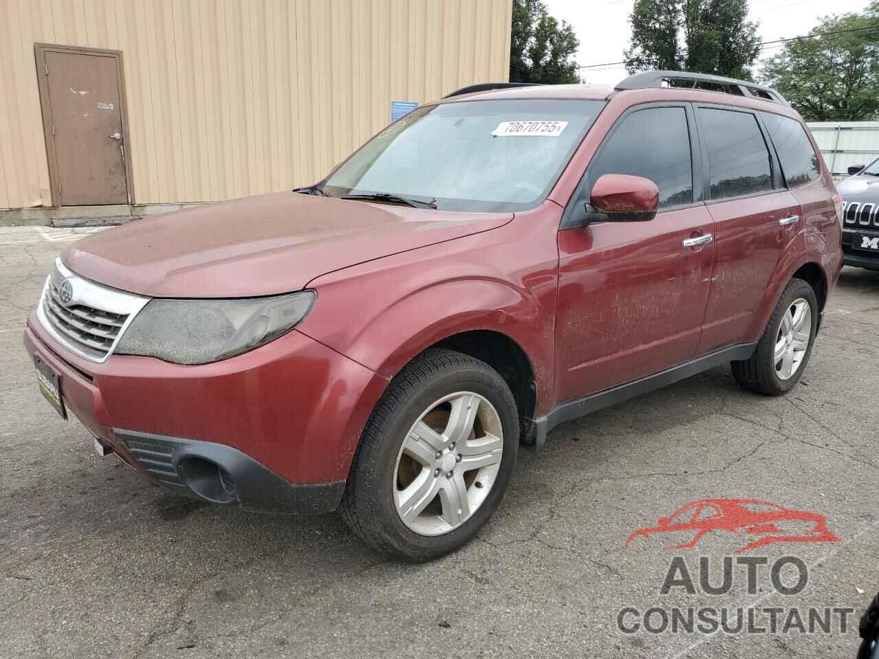 SUBARU FORESTER 2010 - JF2SH6CC1AH775924