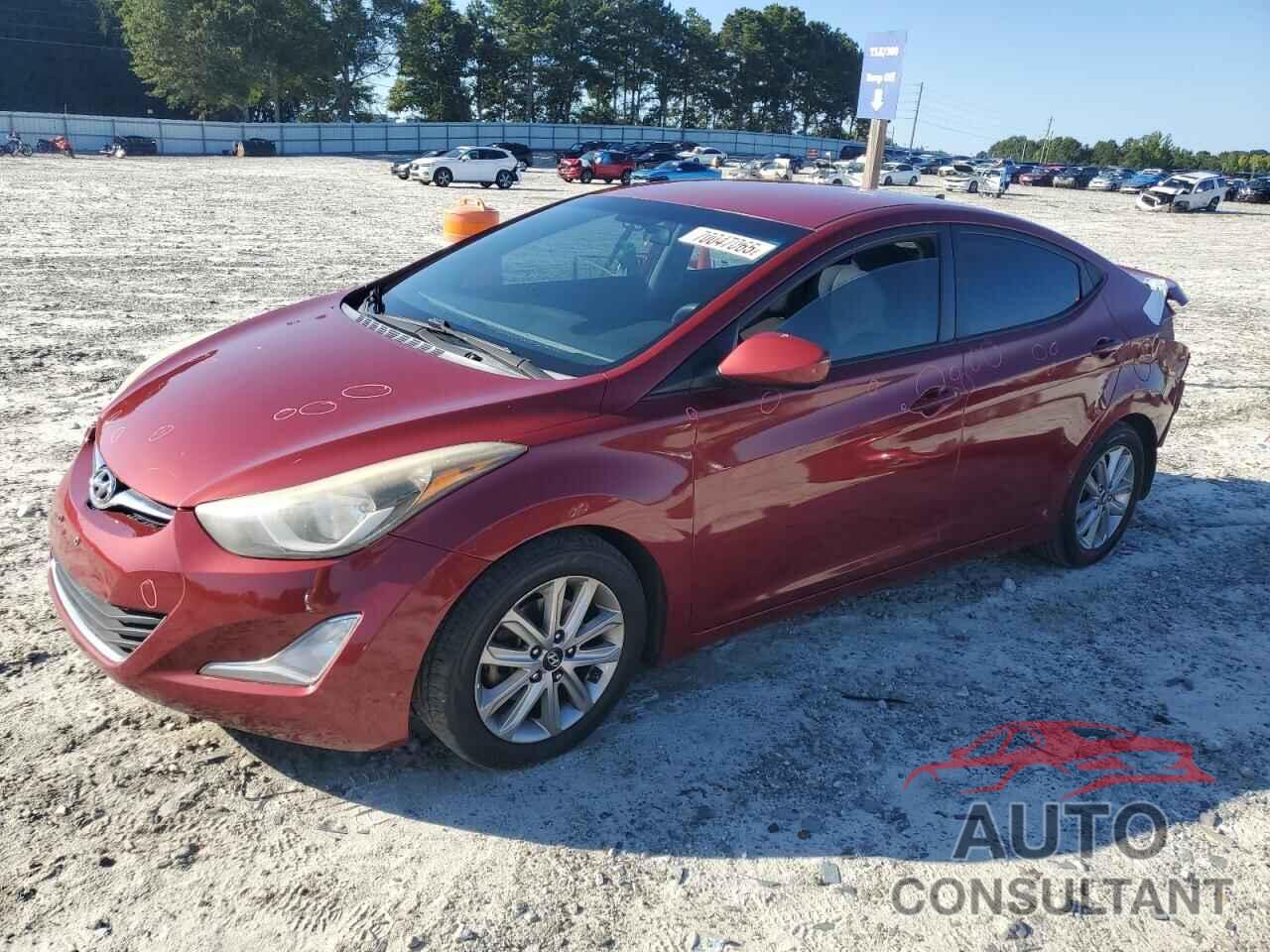 HYUNDAI ELANTRA 2014 - 5NPDH4AE8EH543036