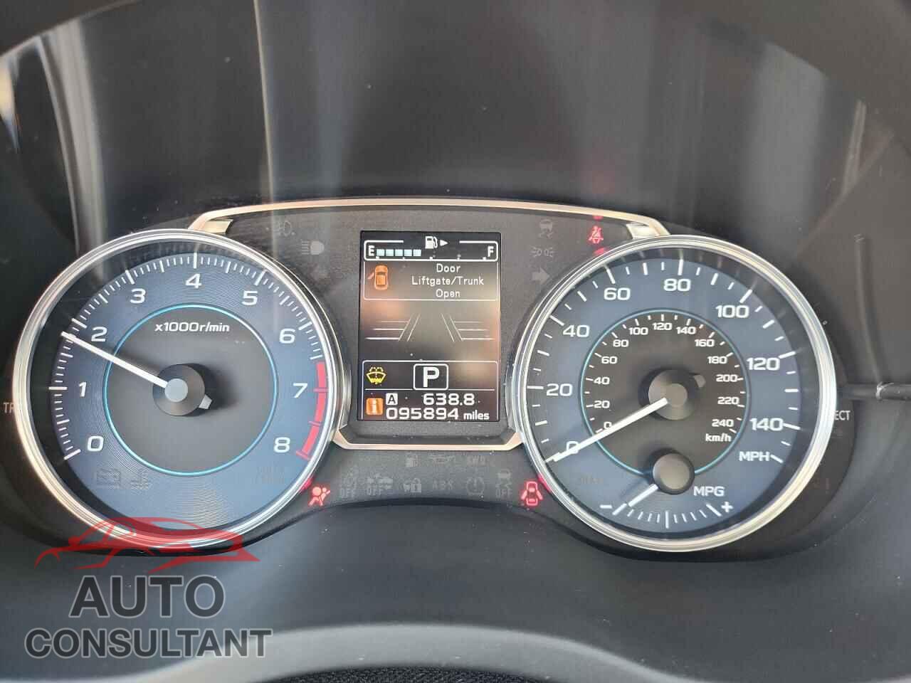 SUBARU CROSSTREK 2017 - JF2GPANC4HH251069