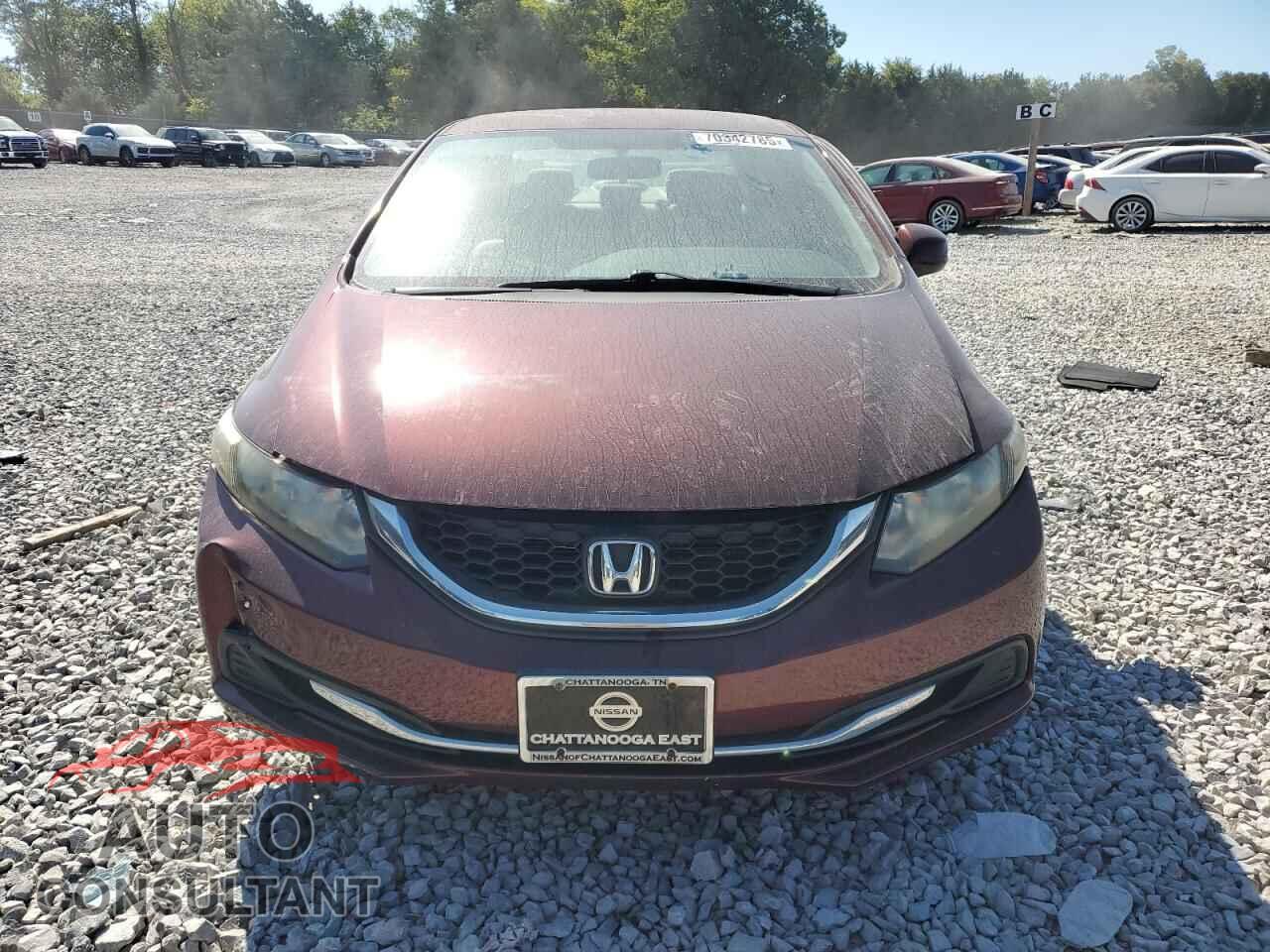 HONDA CIVIC 2013 - 19XFB2F52DE039561
