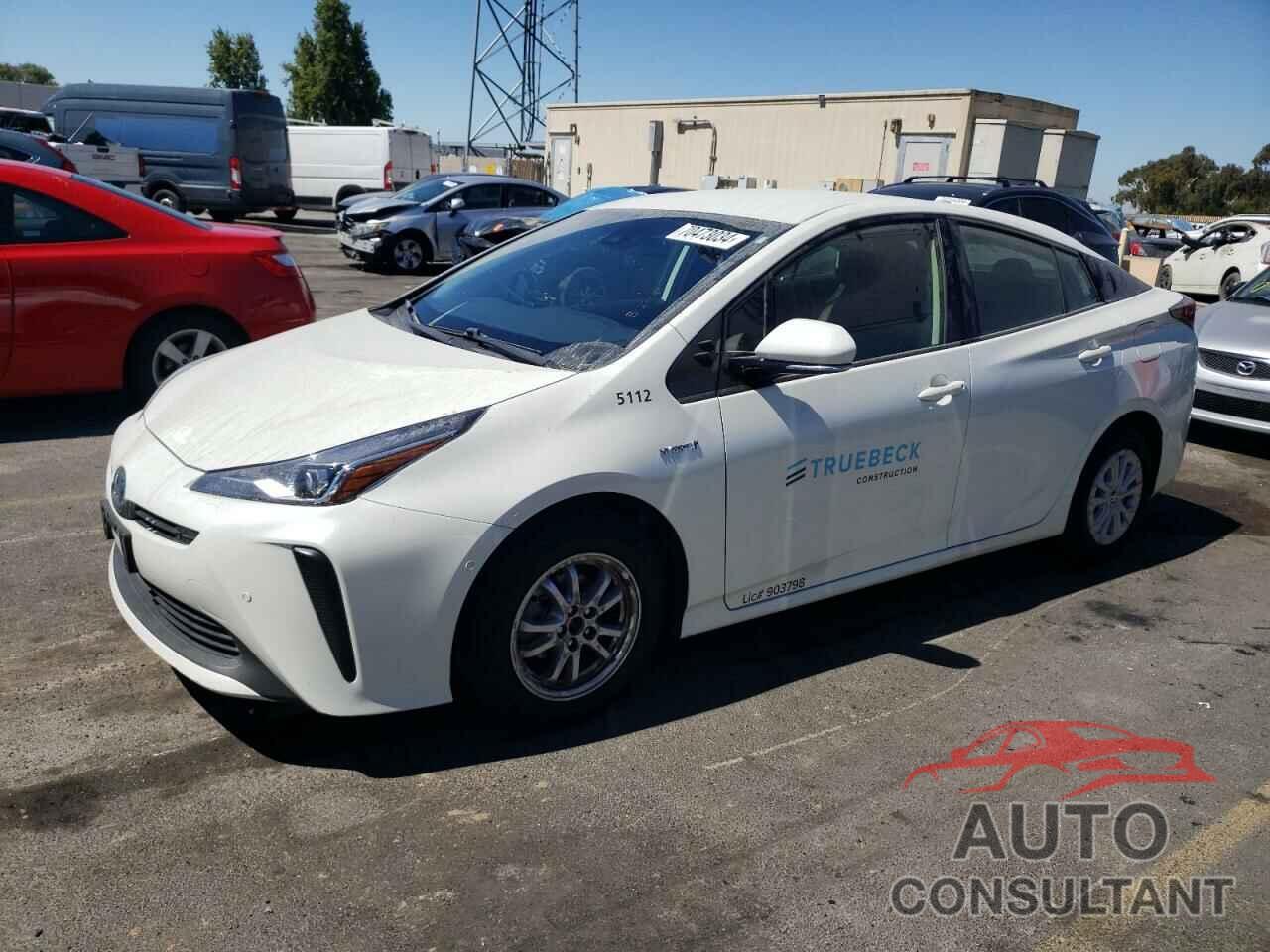 TOYOTA PRIUS 2020 - JTDKARFUXL3125112