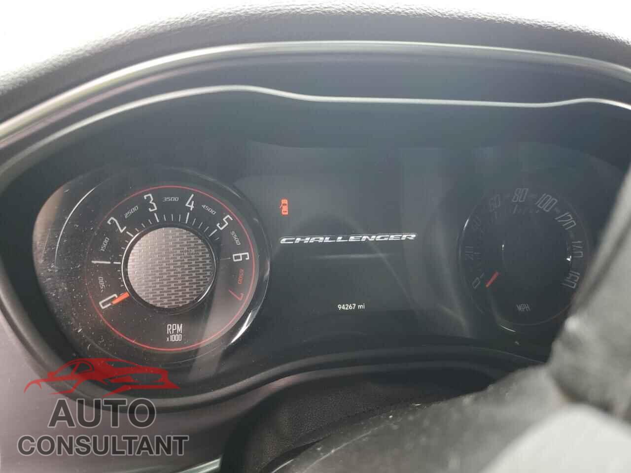 DODGE CHALLENGER 2016 - 2C3CDZAG1GH263187