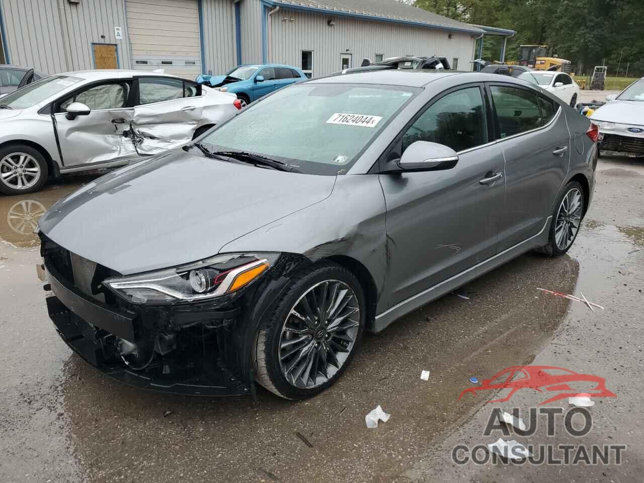 HYUNDAI ELANTRA 2017 - KMHD04LB3HU355475