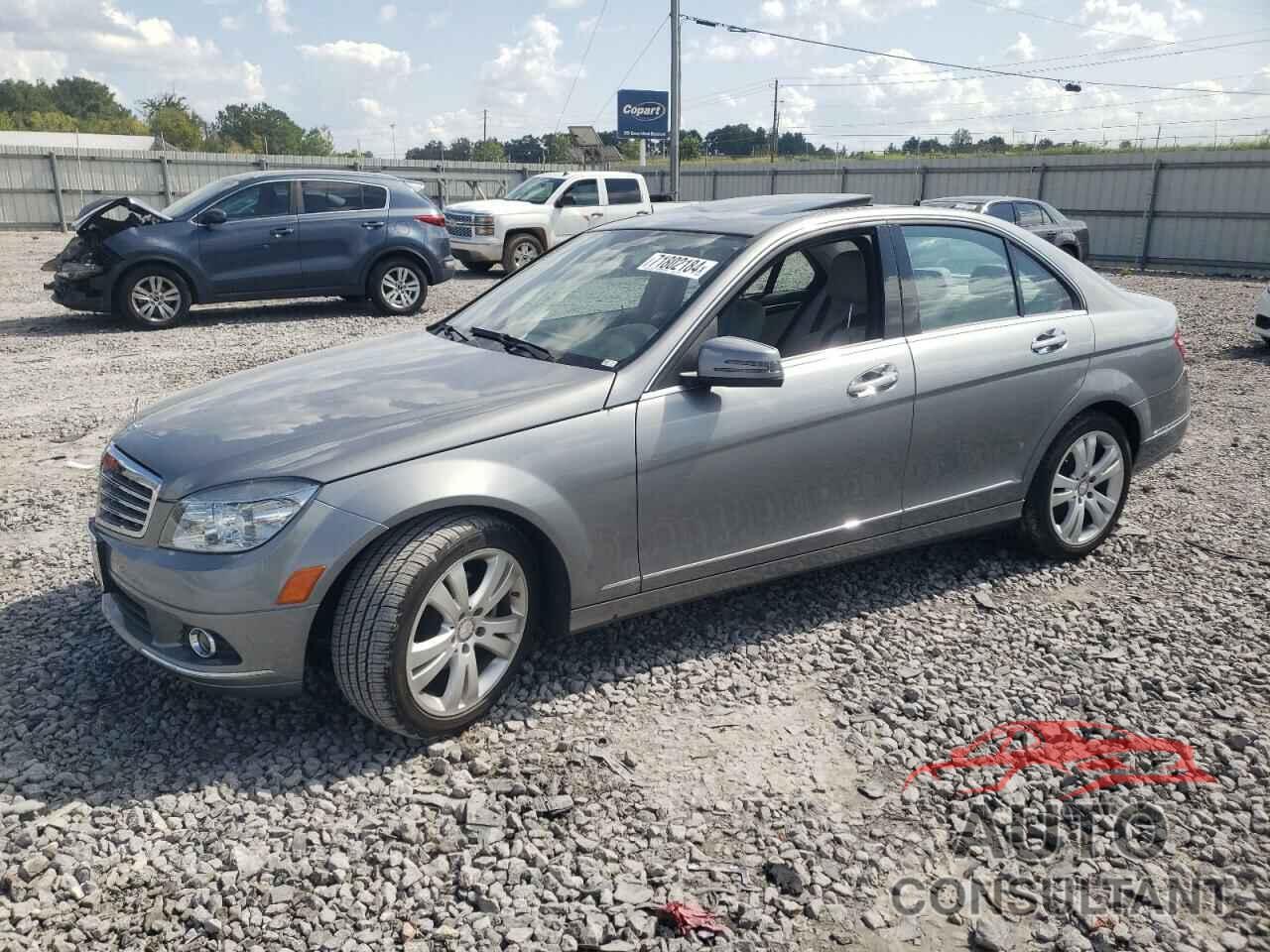 MERCEDES-BENZ C-CLASS 2010 - WDDGF5EB1AR124530