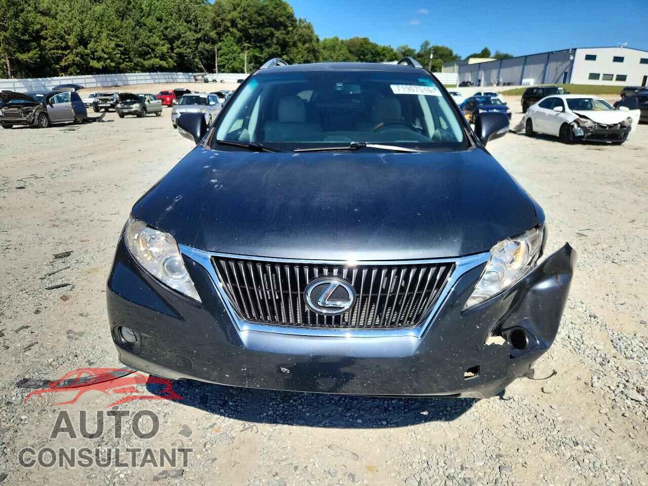 LEXUS RX350 2010 - 2T2BK1BA0AC033758