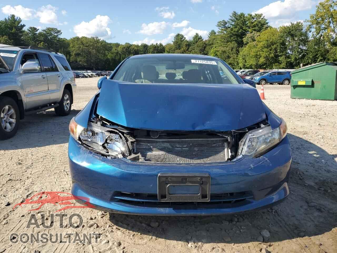 HONDA CIVIC 2012 - 2HGFB2F85CH534366
