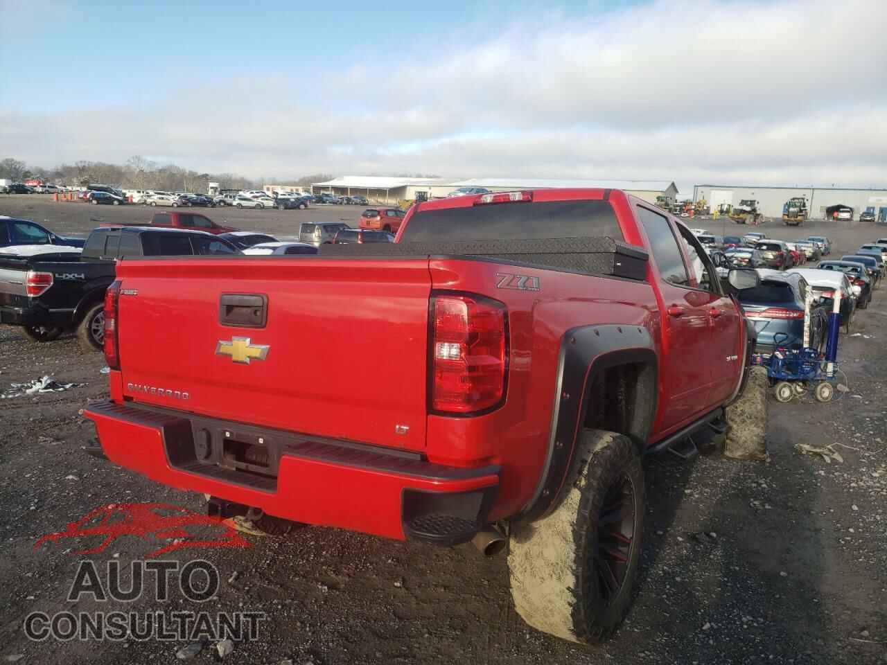 CHEVROLET SILVERADO 2018 - 3GCUKREC6JG168564