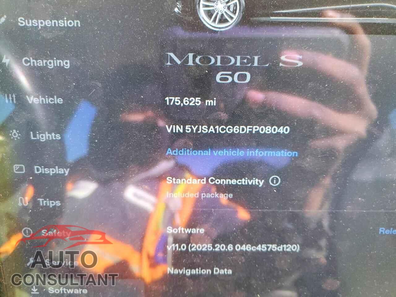 TESLA MODEL S 2013 - 5YJSA1CG6DFP08040