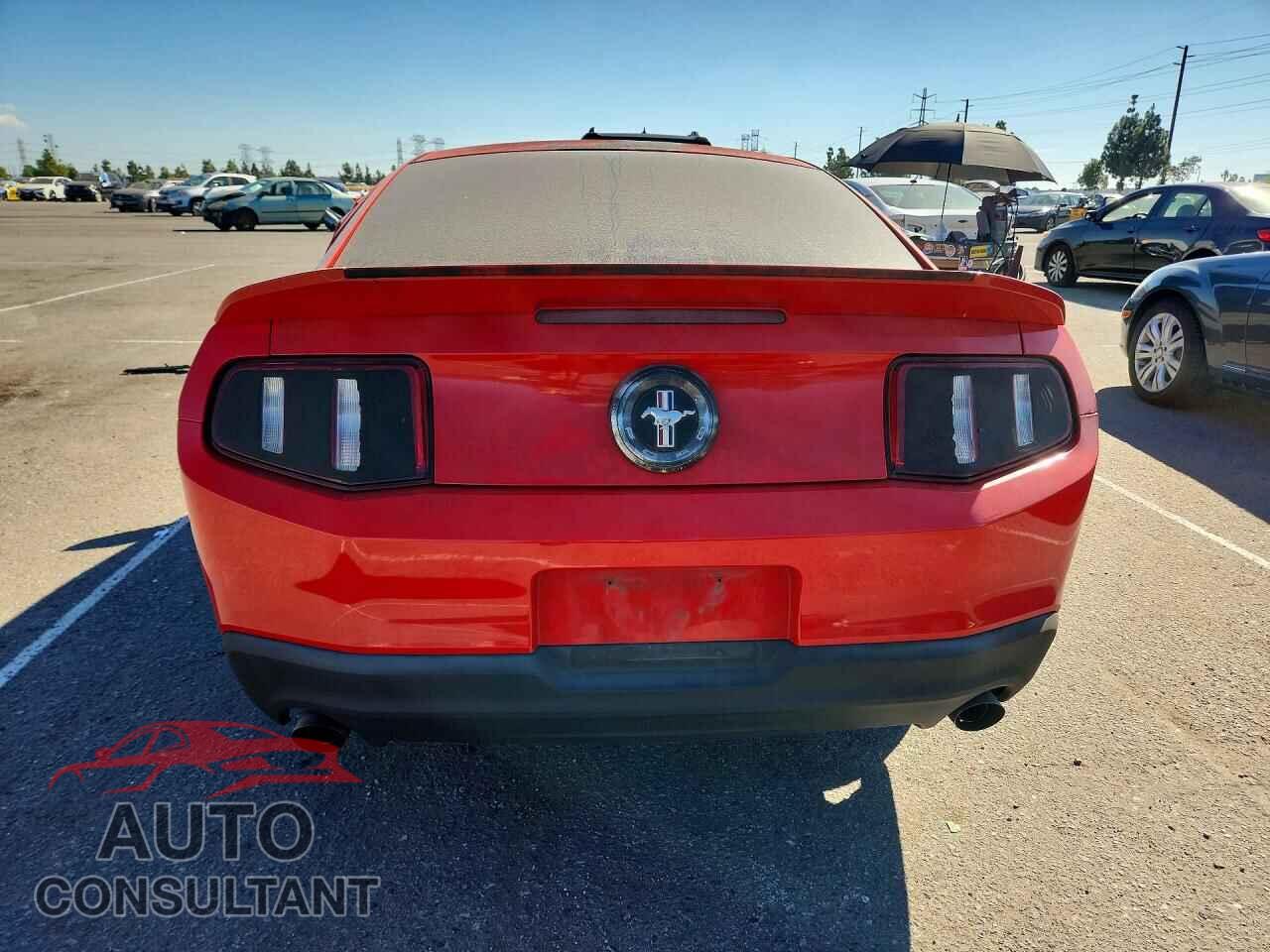 FORD MUSTANG 2012 - 1ZVBP8AM0C5278955