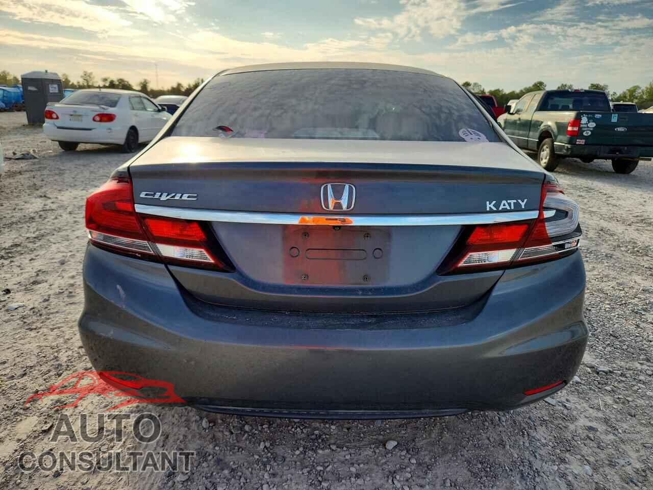 HONDA CIVIC 2013 - 19XFB2F86DE092340