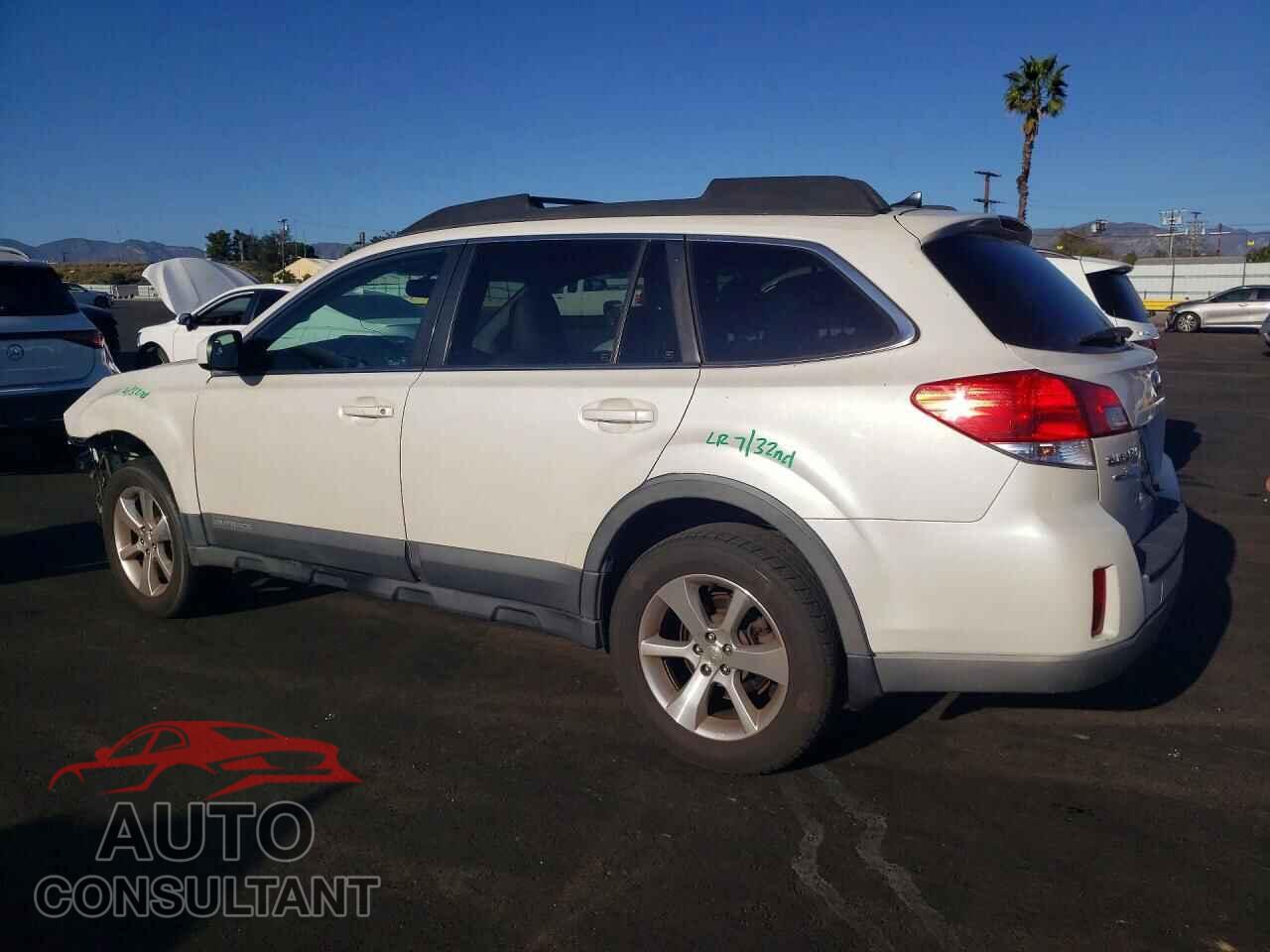 SUBARU OUTBACK 2014 - 4S4BRBLC7E3296619