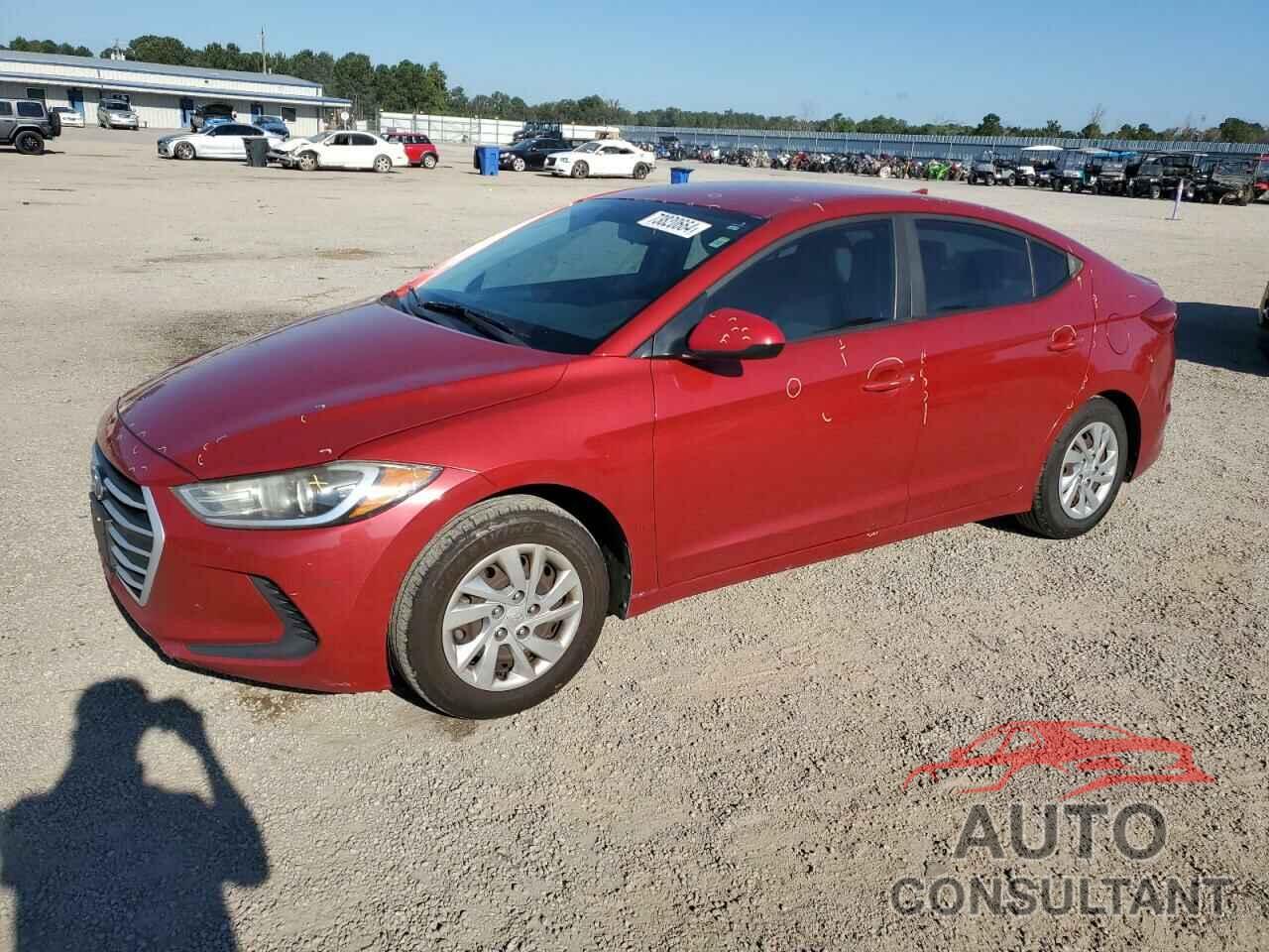 HYUNDAI ELANTRA 2017 - KMHD74LF5HU110269