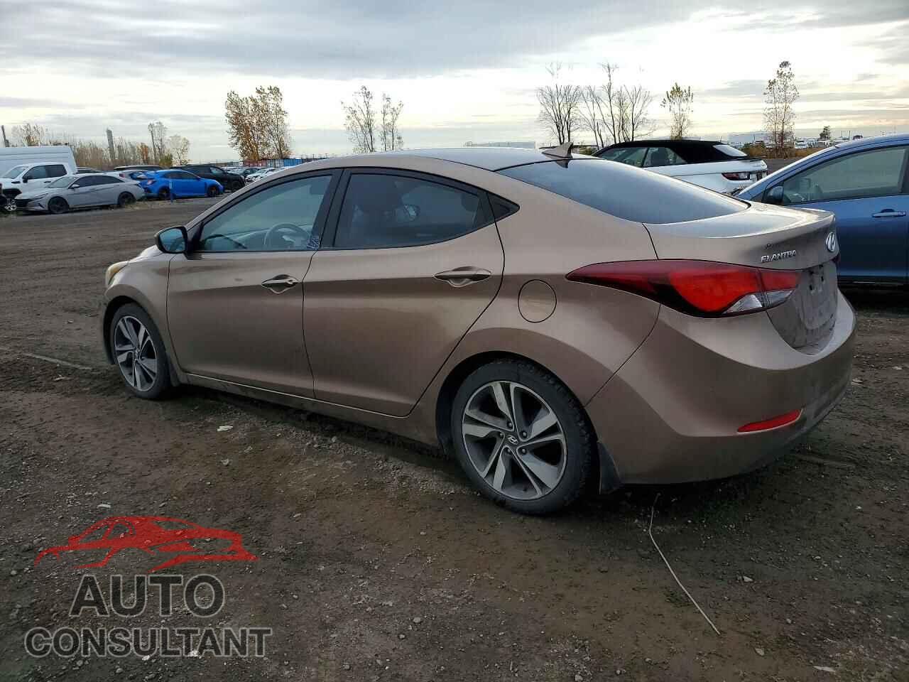 HYUNDAI ELANTRA 2015 - KMHDH4AH4FU361279