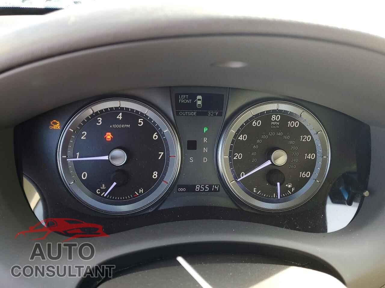 LEXUS ES350 2012 - JTHBK1EGXC2510653