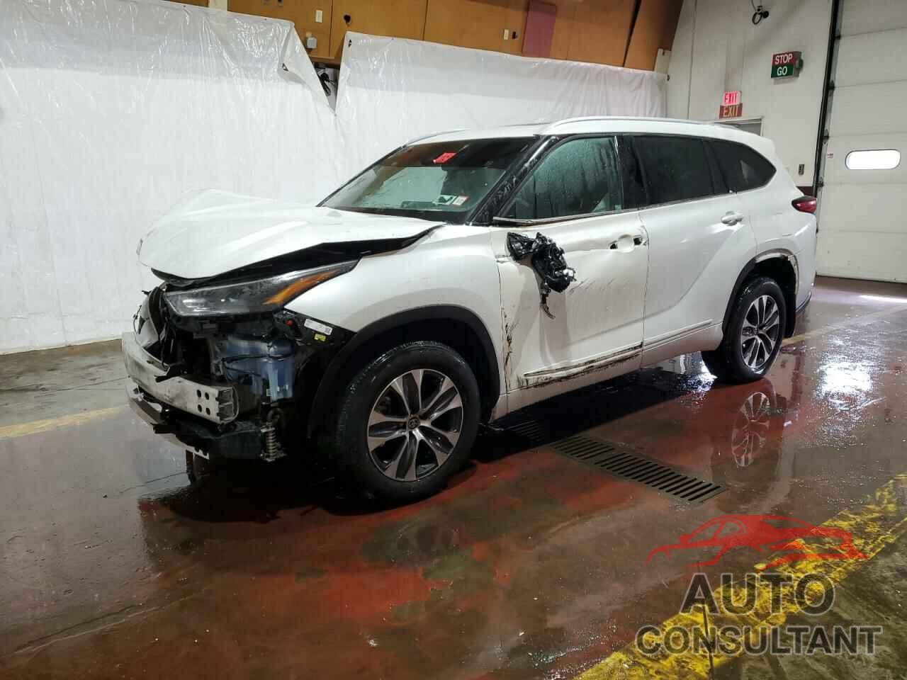 TOYOTA HIGHLANDER 2022 - 5TDGZRBH0NS576185