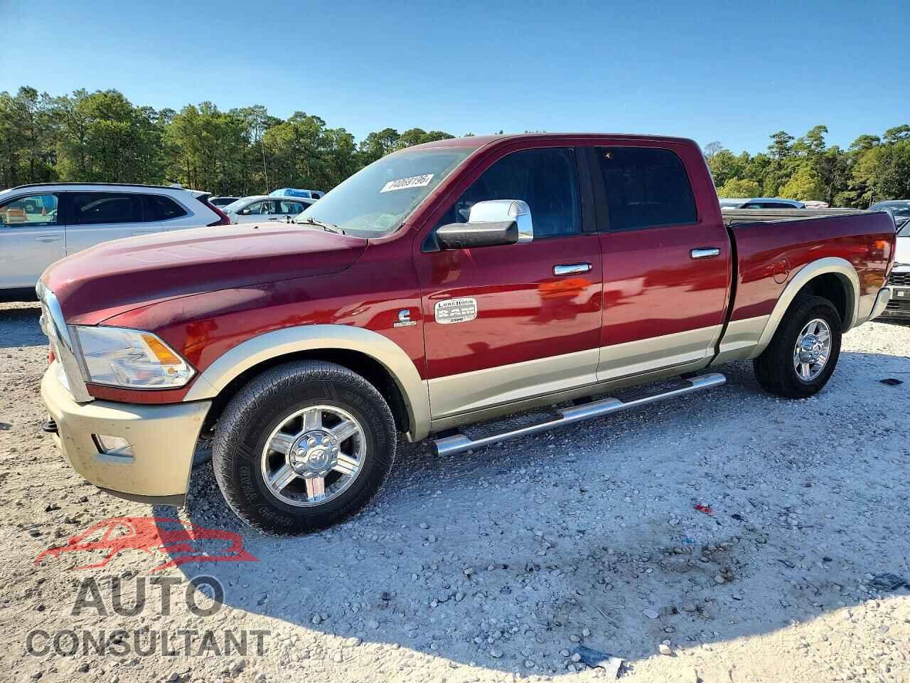 DODGE RAM 2500 2012 - 3C6TD4GL1CG166334