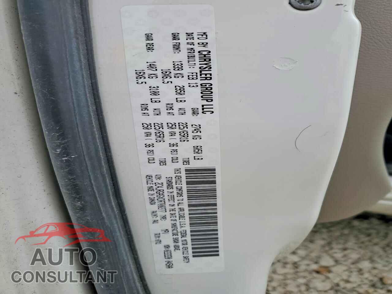 DODGE CARAVAN 2011 - 2D4RN3DG0BR627617