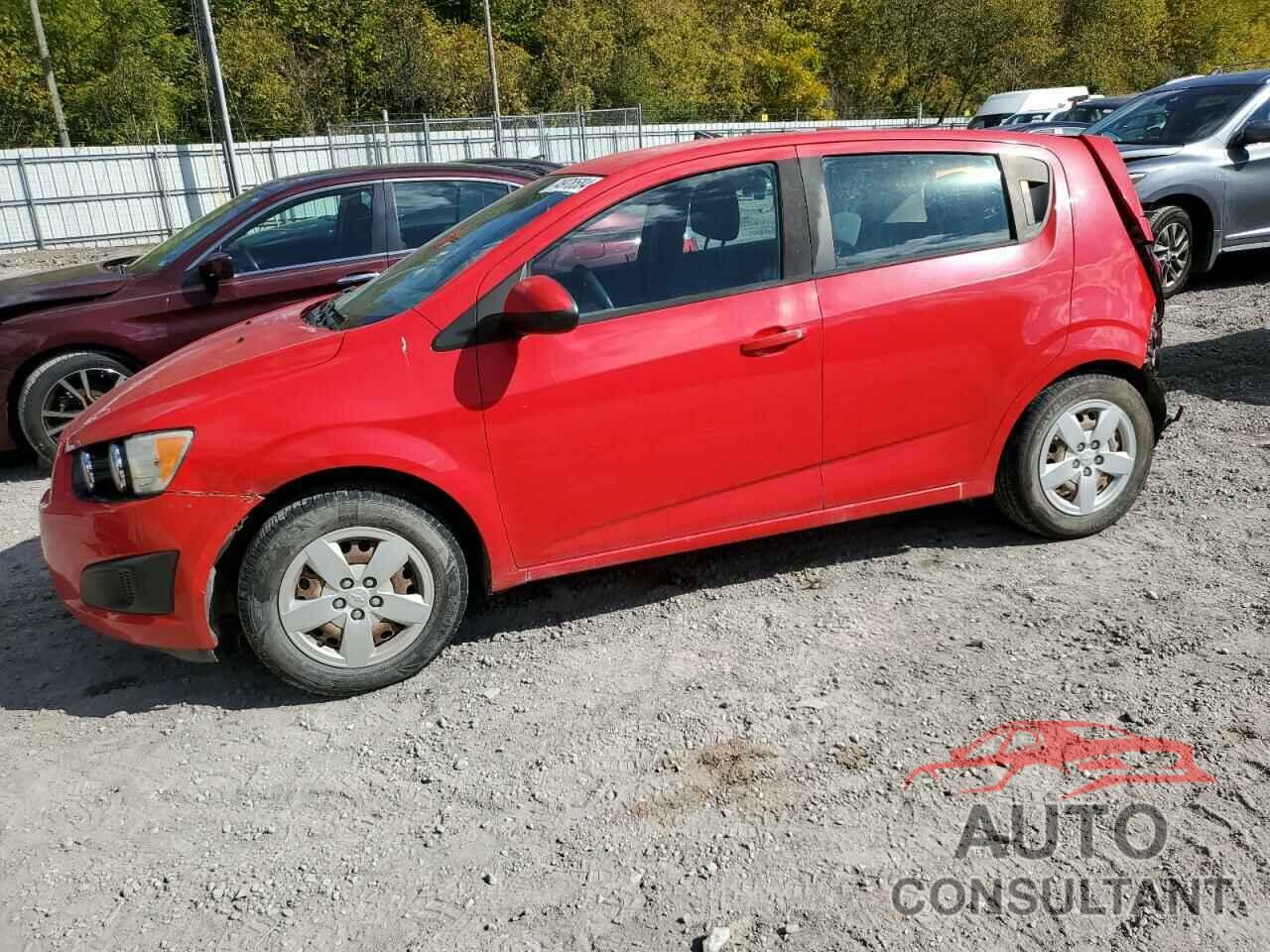 CHEVROLET SONIC 2014 - 1G1JB6SH9E4234179