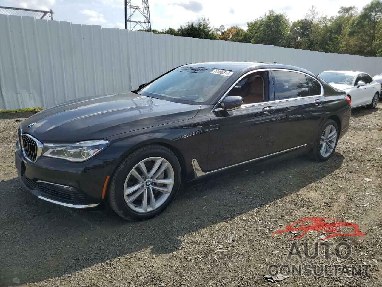 BMW 7 SERIES 2016 - WBA7F2C50GG417875