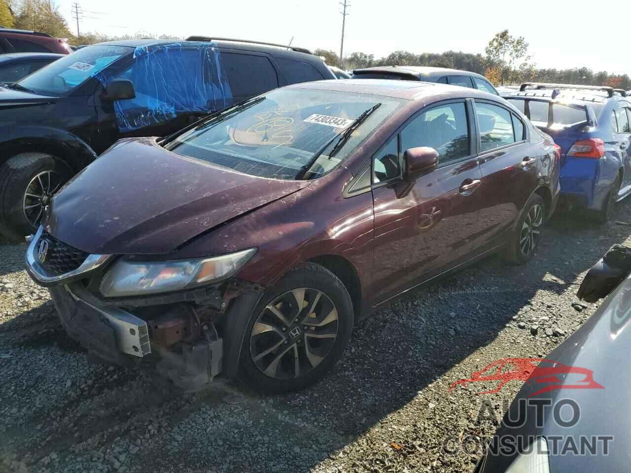 HONDA CIVIC 2015 - 19XFB2F80FE278698