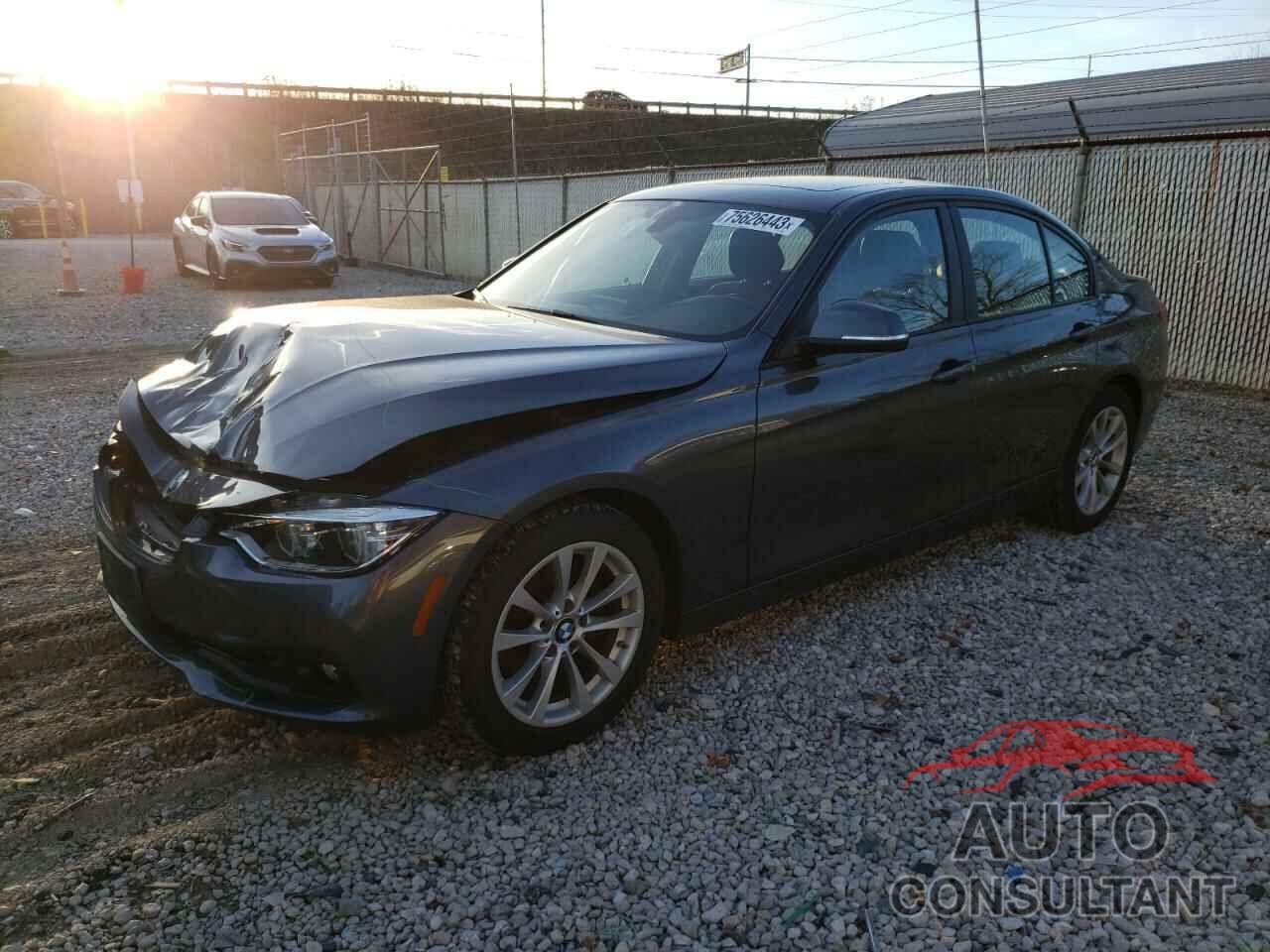 BMW 3 SERIES 2018 - WBA8A3C56JA357605