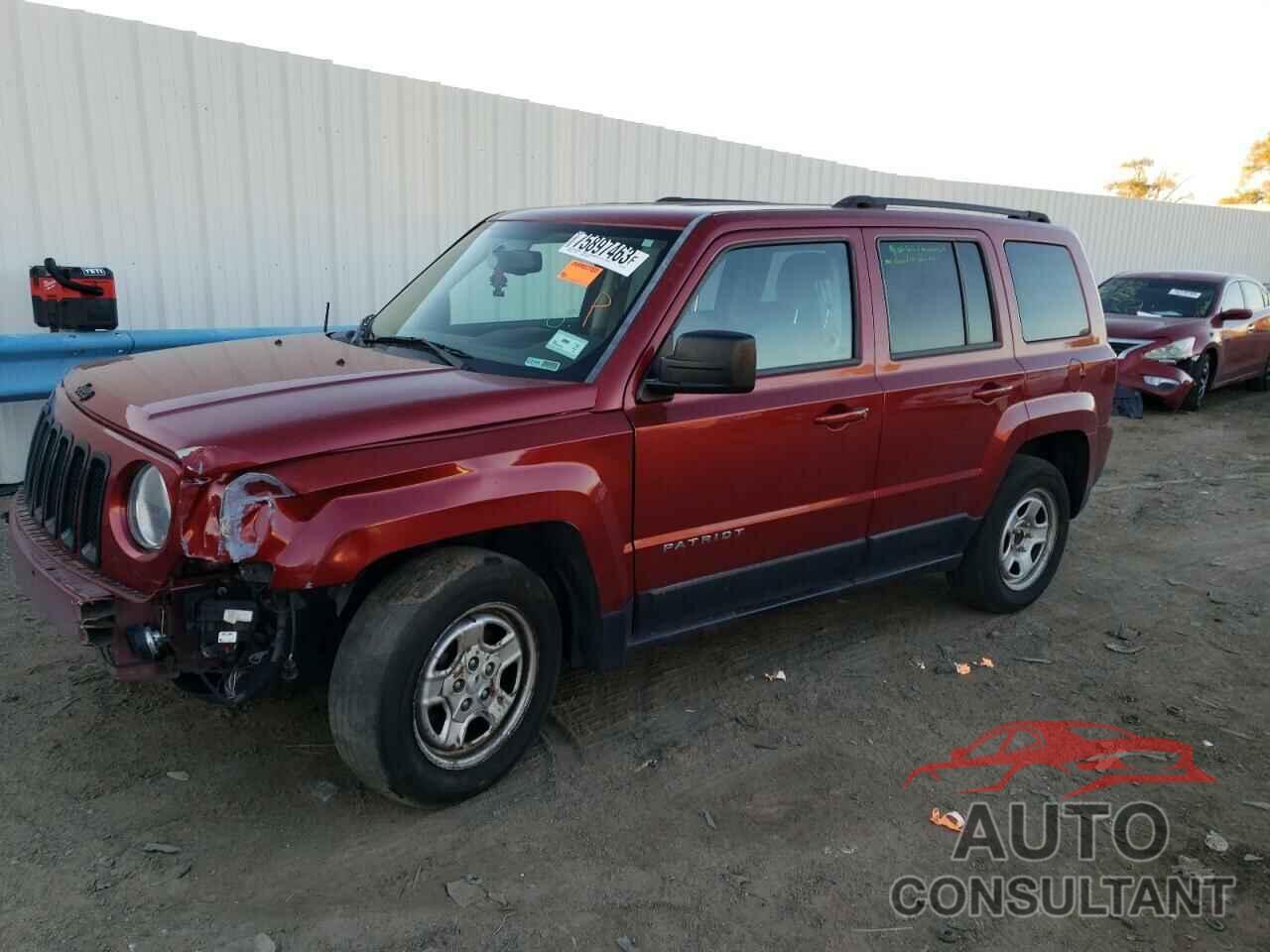 JEEP PATRIOT 2016 - 1C4NJPBA8GD547327