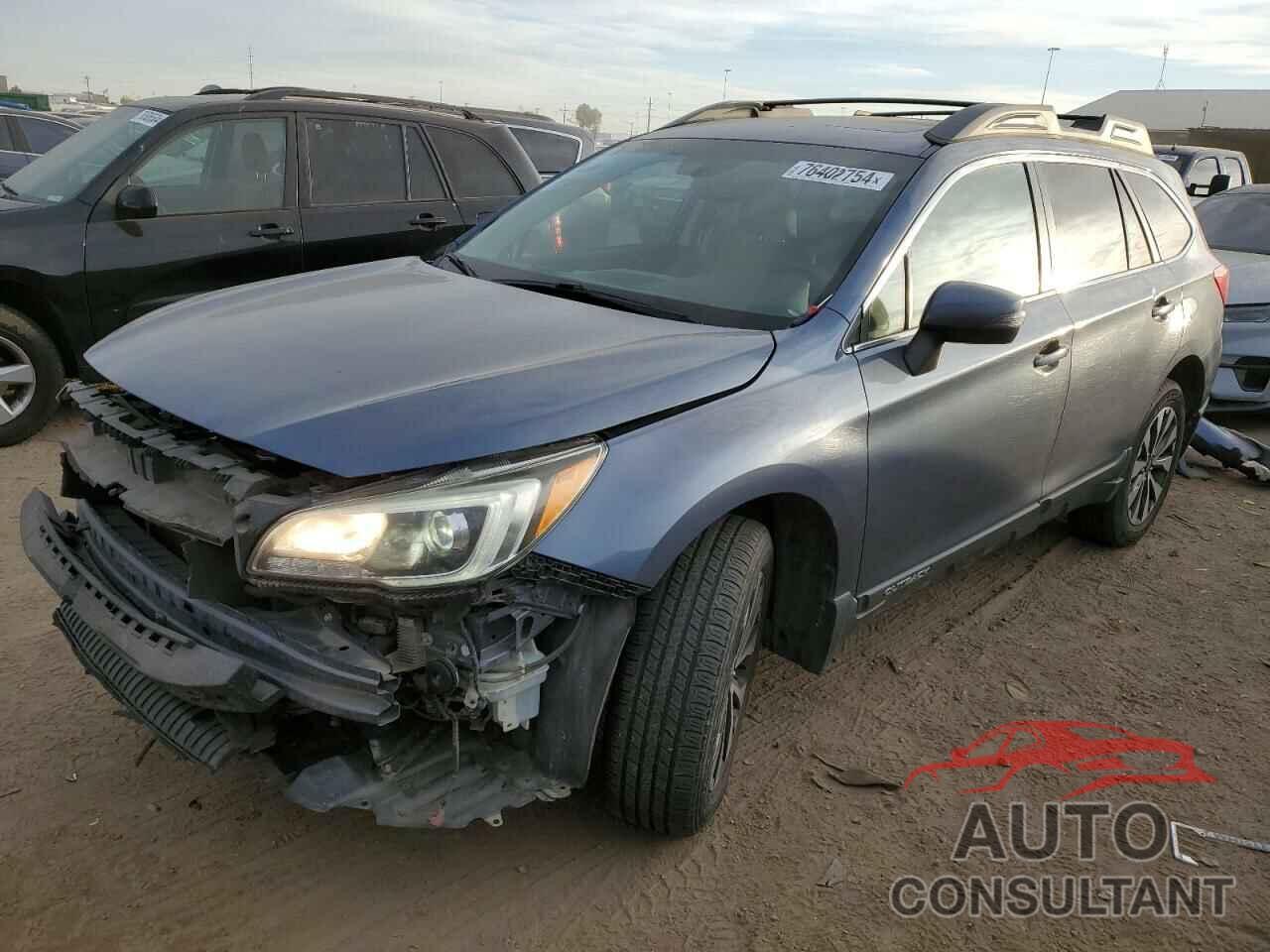 SUBARU OUTBACK 2017 - 4S4BSEKC7H3224315