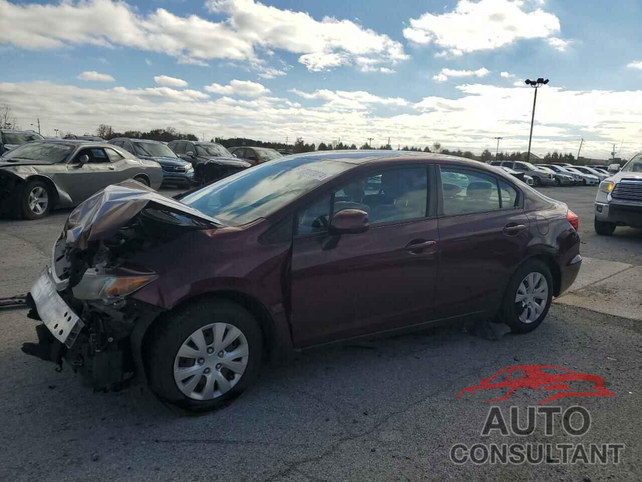 HONDA CIVIC 2012 - 19XFB2F57CE074319