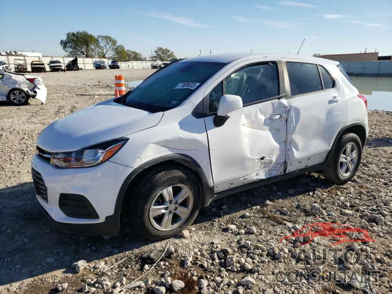 CHEVROLET TRAX 2019 - 3GNCJKSBXKL258740