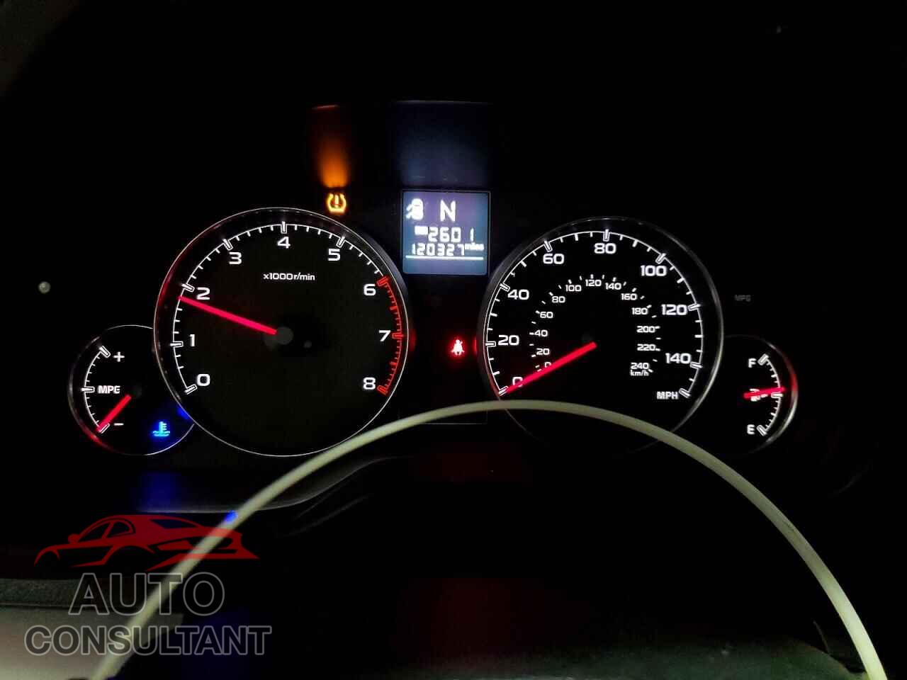 SUBARU OUTBACK 2014 - 4S4BRCCC4E3262191