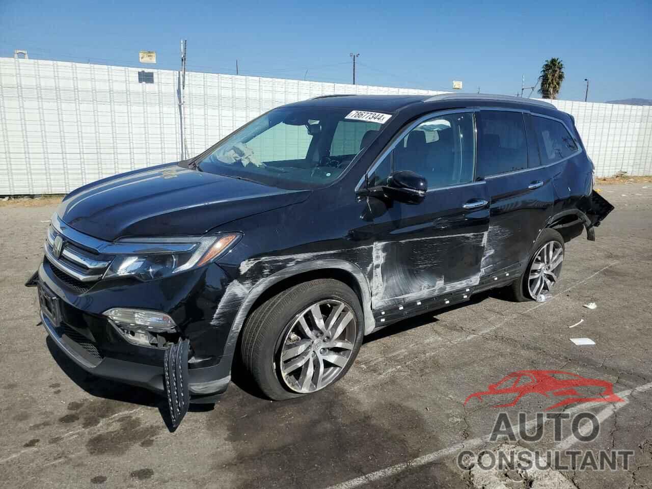 HONDA PILOT 2017 - 5FNYF6H93HB075490