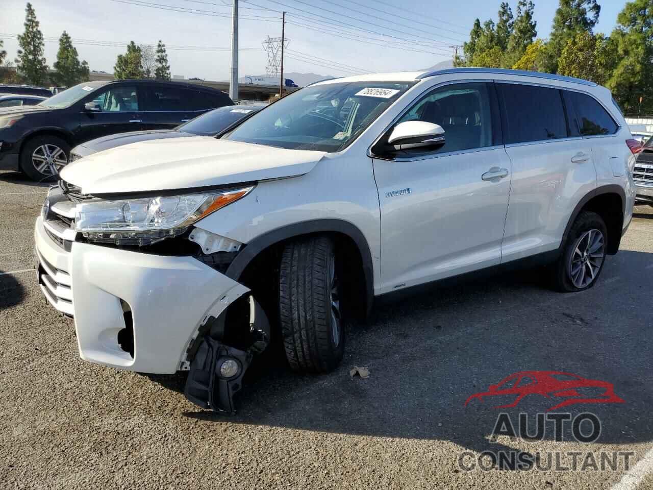 TOYOTA HIGHLANDER 2019 - 5TDJGRFH8KS067544