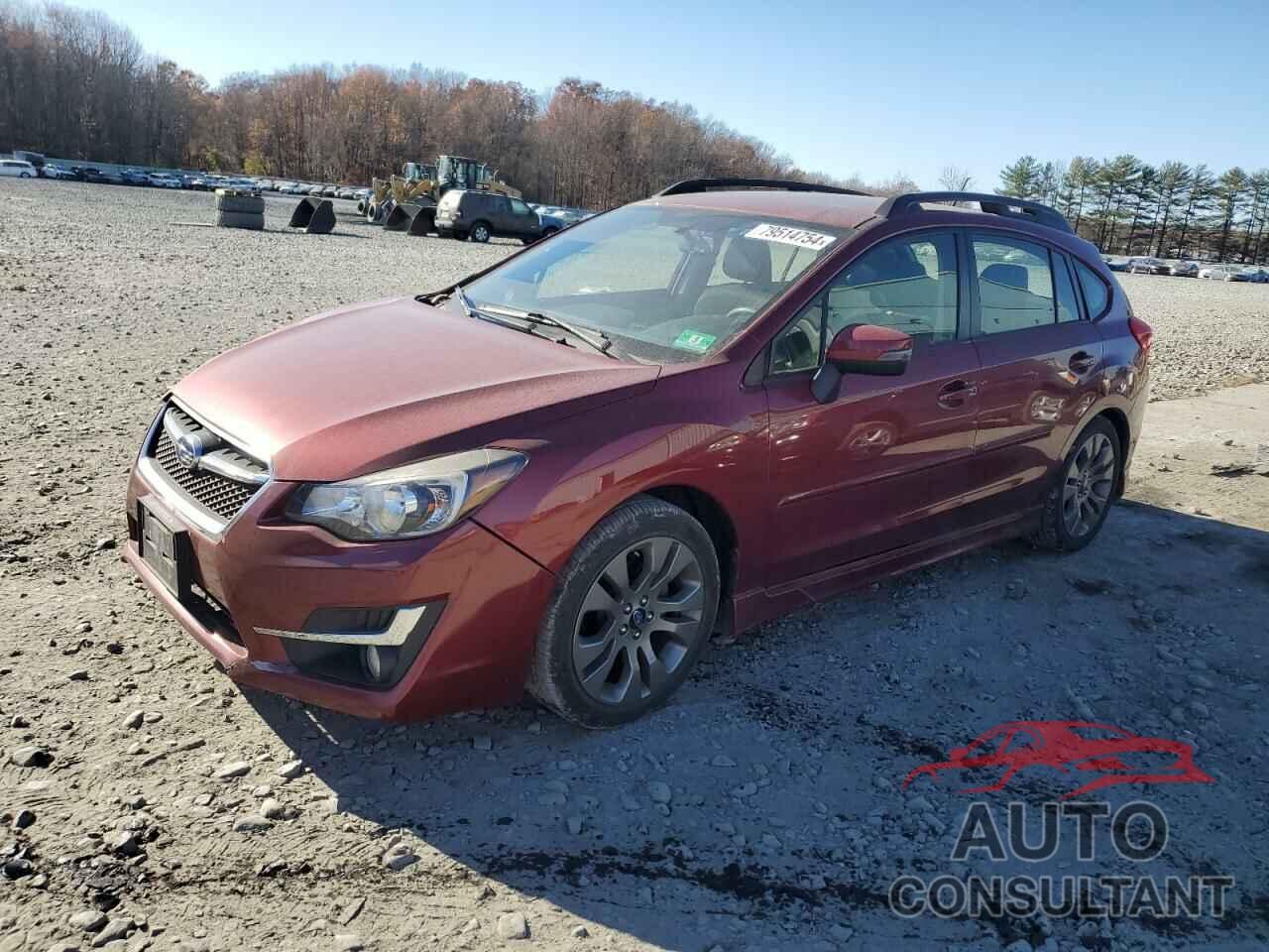 SUBARU IMPREZA 2016 - JF1GPAP64G8225632