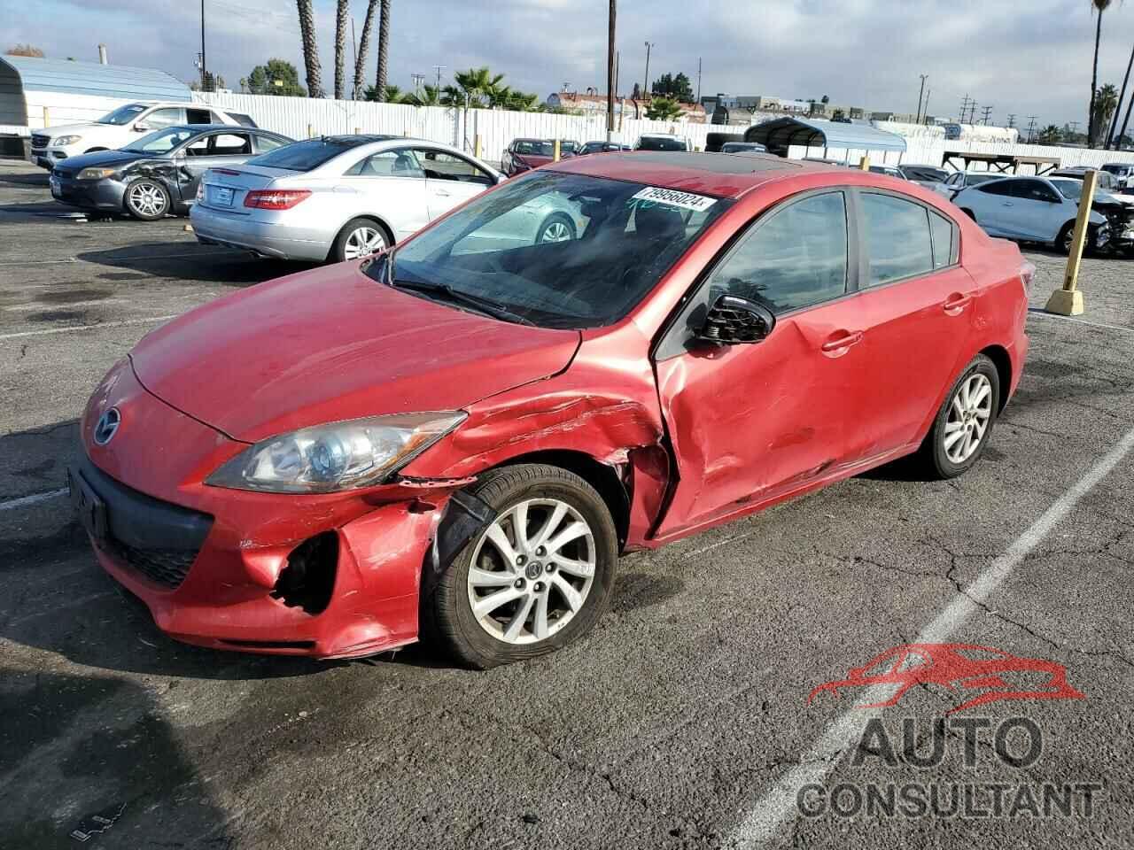 MAZDA 3 2013 - JM1BL1W75D1821220