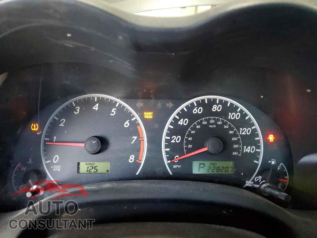 TOYOTA COROLLA 2013 - 5YFBU4EE3DP108231