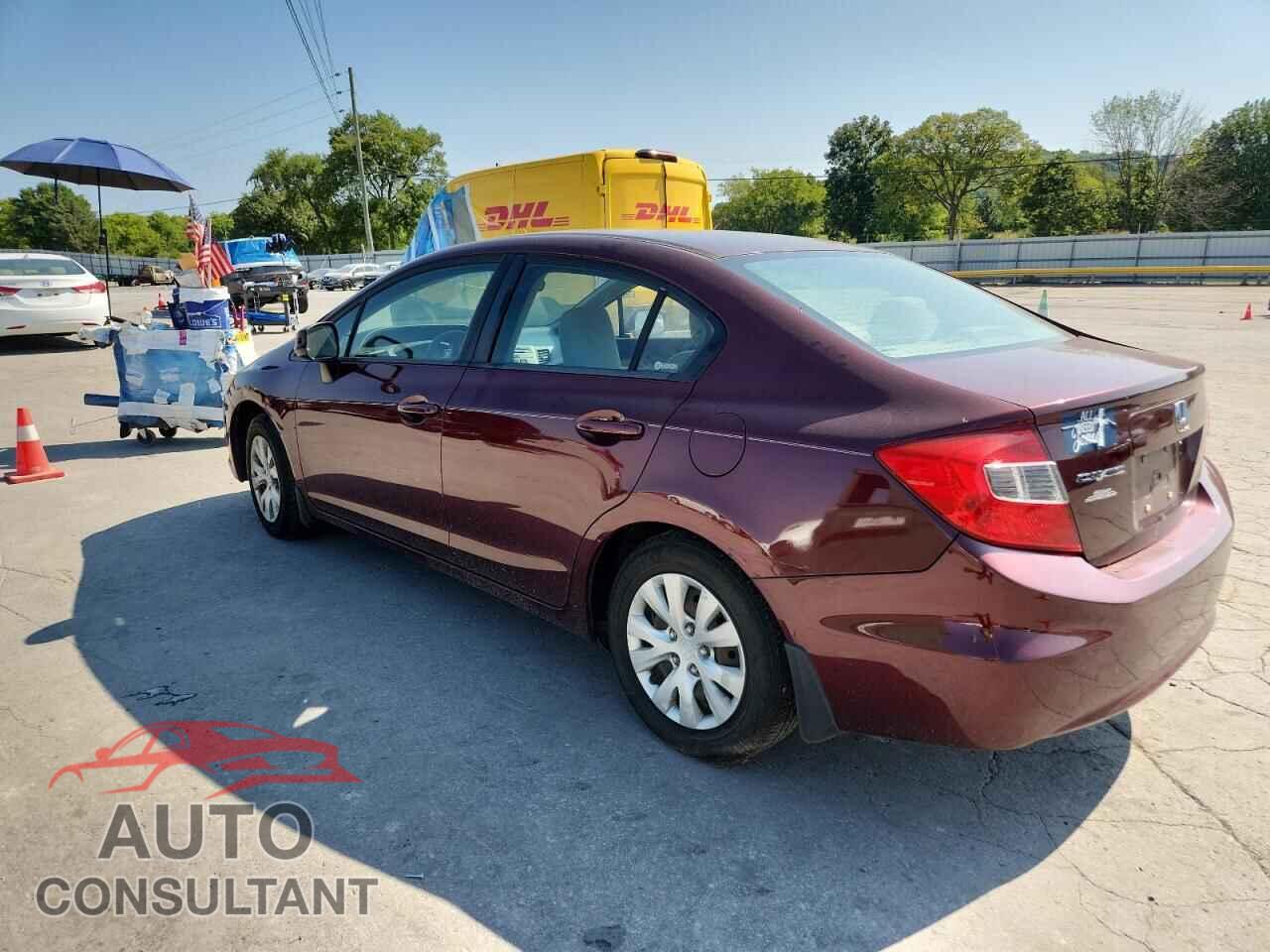 HONDA CIVIC 2012 - 19XFB2F59CE091171