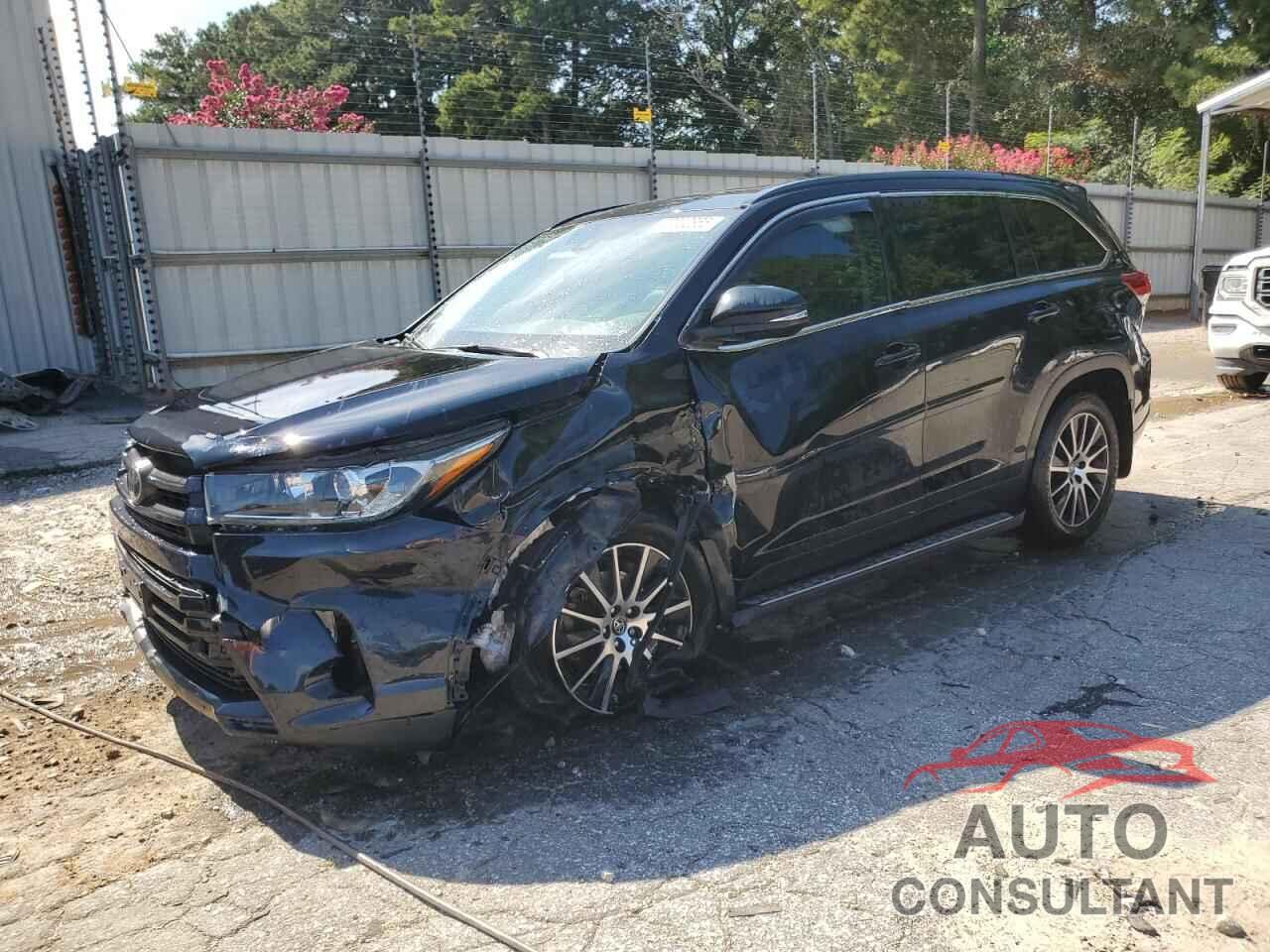 TOYOTA HIGHLANDER 2017 - 5TDJZRFH3HS474271