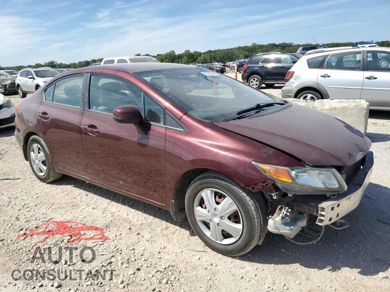 HONDA CIVIC 2012 - JHMFB2F52CS003606