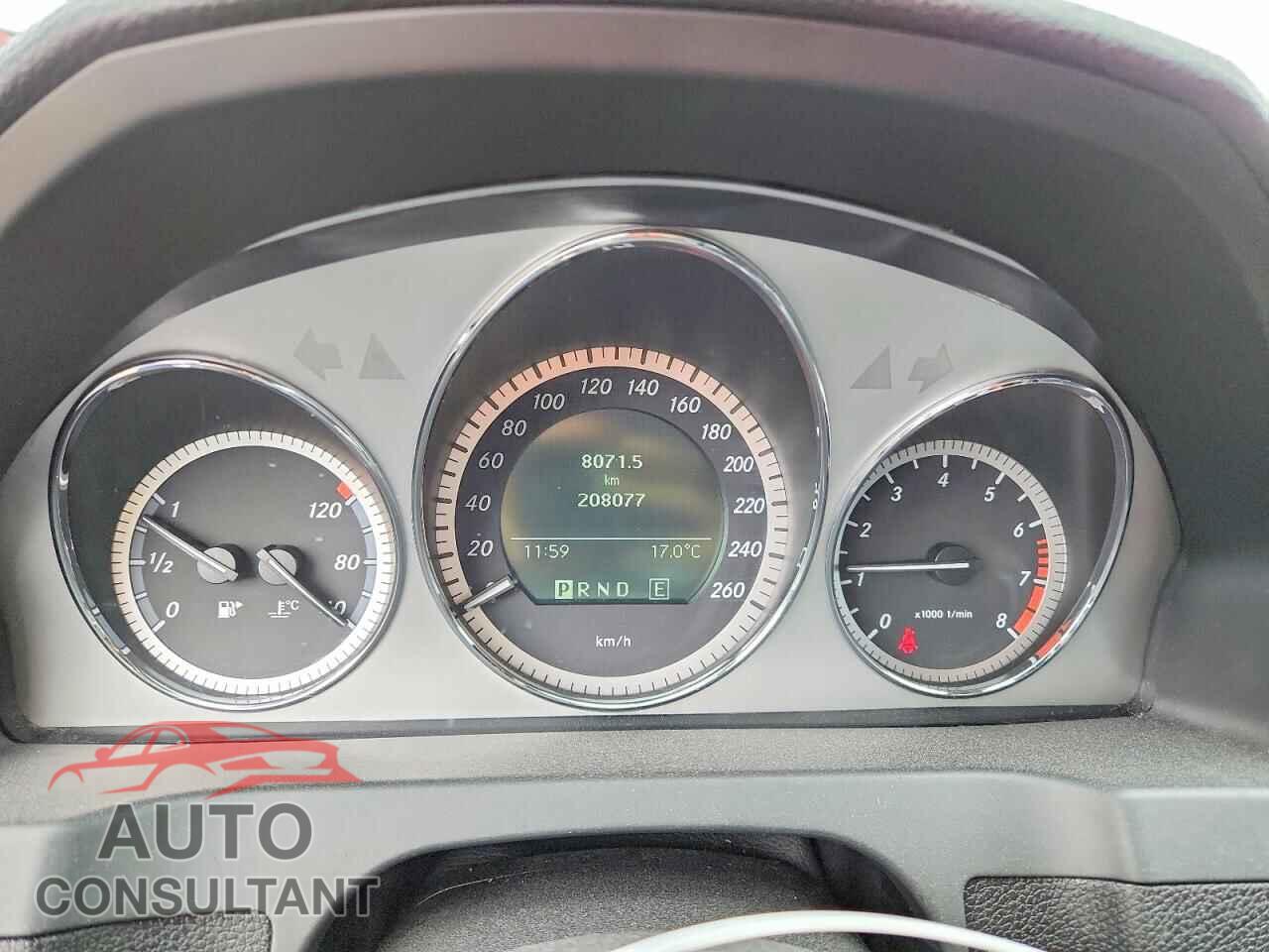 MERCEDES-BENZ C-CLASS 2011 - WDDGF8FB4BA488554