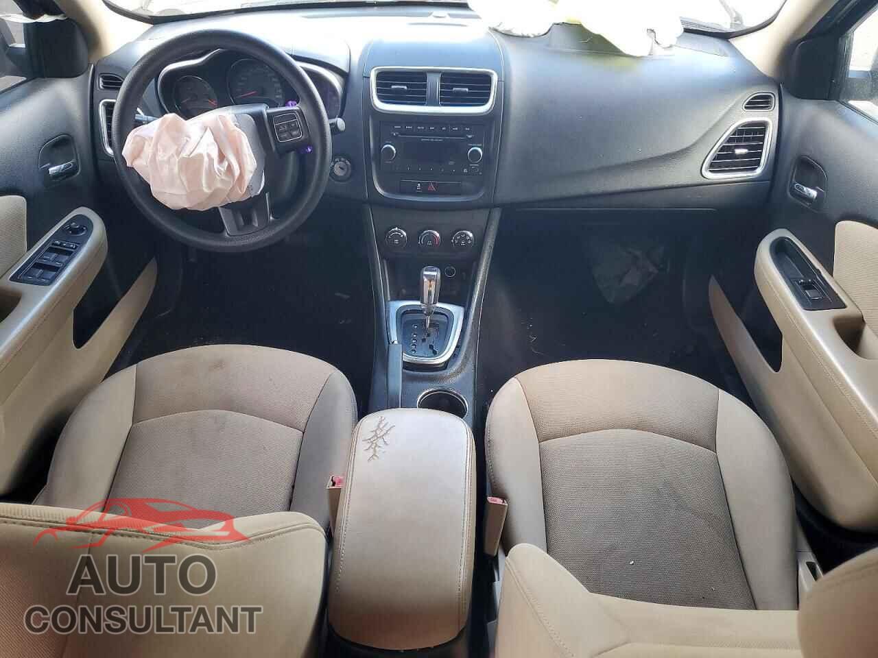 DODGE AVENGER 2012 - 1C3CDZAB0CN136257