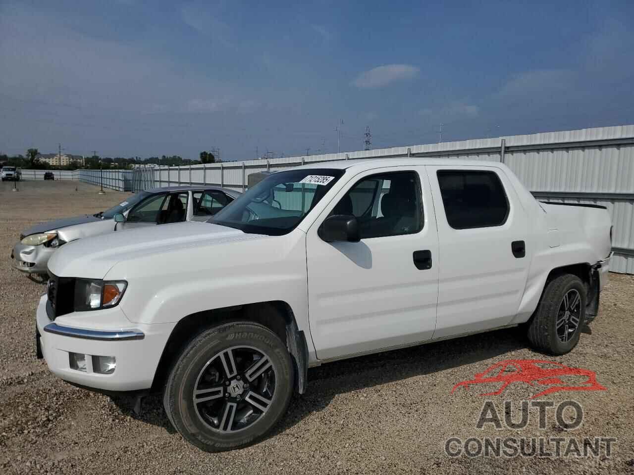 HONDA RIDGELINE 2012 - 5FPYK1F79CB456860