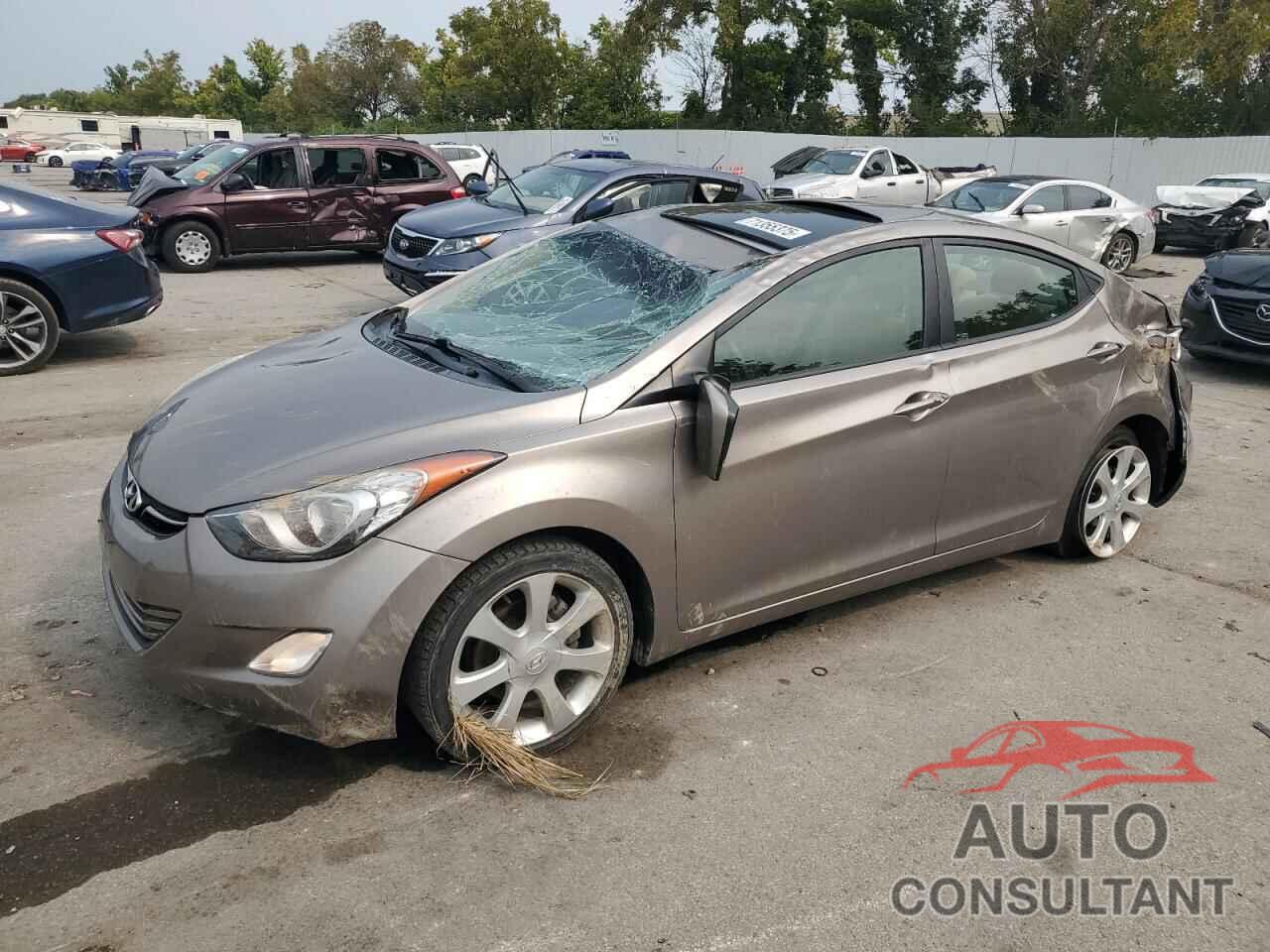 HYUNDAI ELANTRA 2012 - 5NPDH4AE9CH147498
