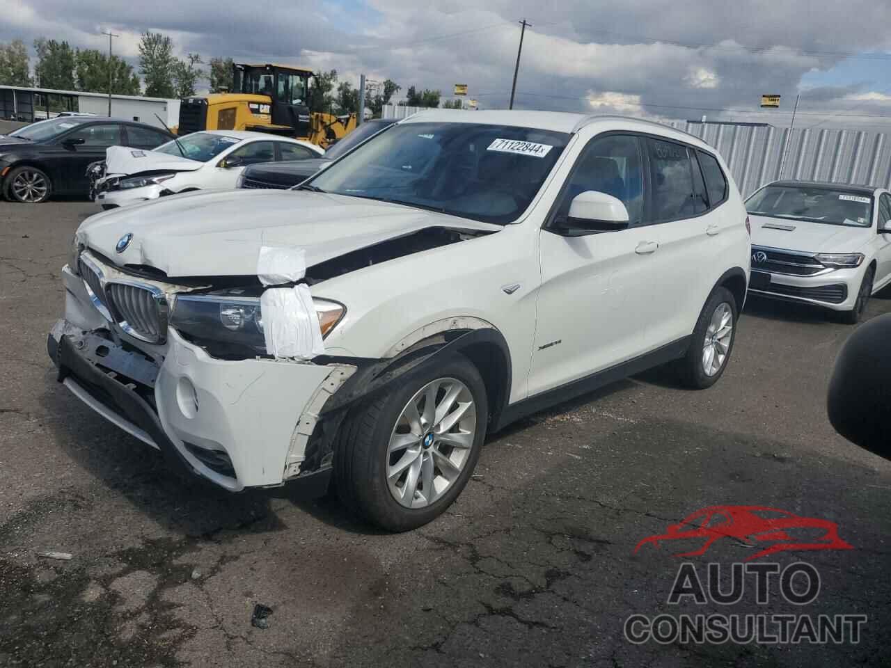 BMW X3 2016 - 5UXWX9C59G0D69890