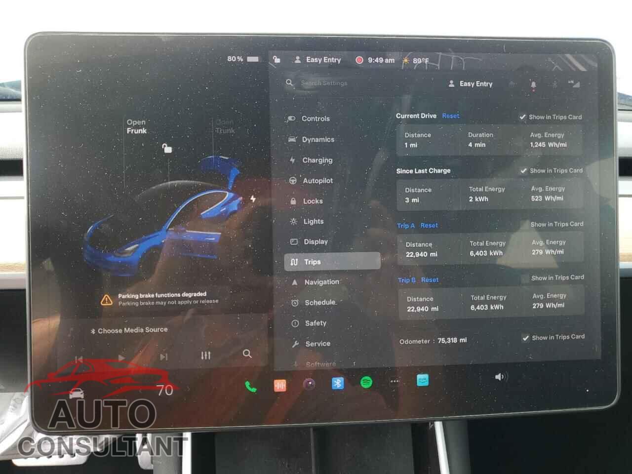 TESLA MODEL S 2019 - 5YJ3E1EB3KF433816