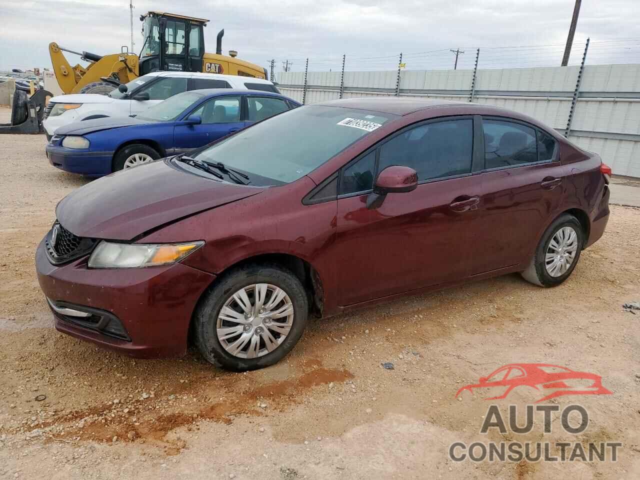 HONDA CIVIC 2013 - 2HGFB2F54DH549951
