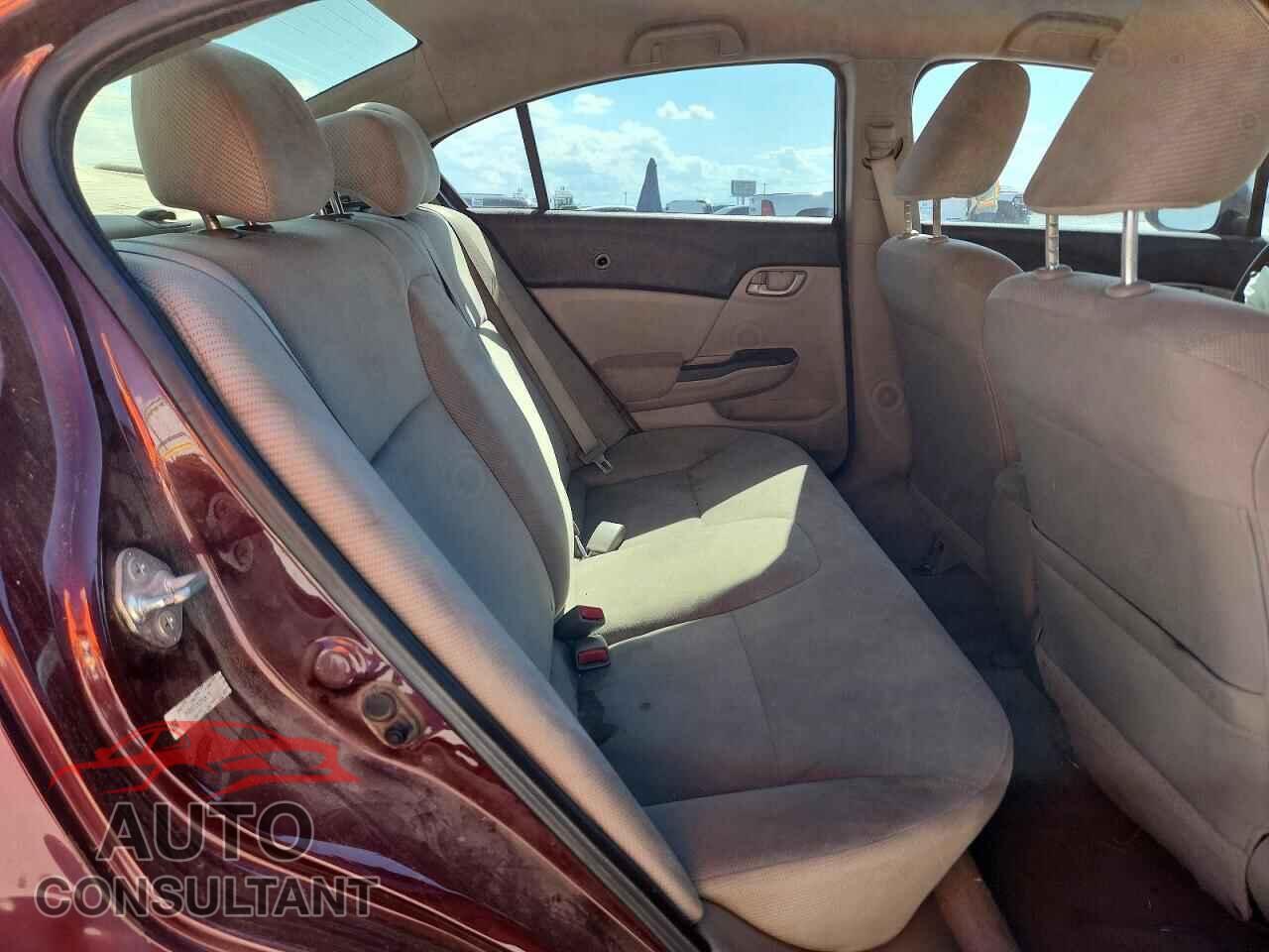 HONDA CIVIC 2012 - 2HGFB2F54CH584276